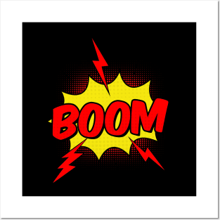 Boom Comic Book Graphic Posters and Art